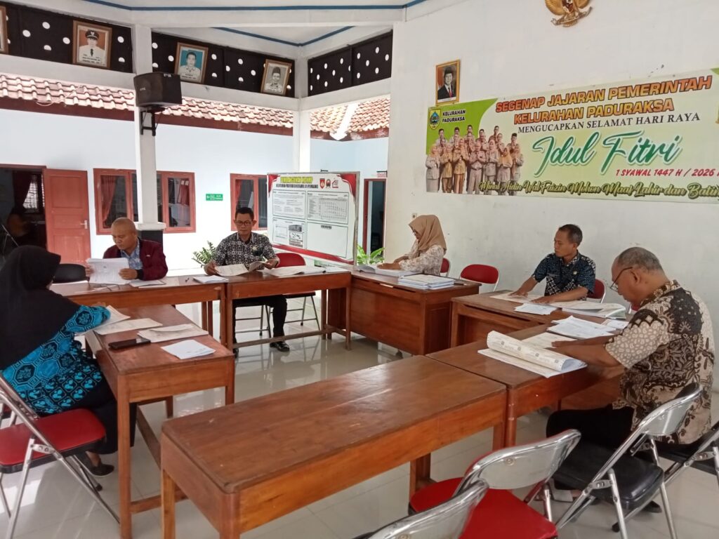 Pemilahan PBB-P2 Kelurahan Paduraksa Tahun 2026